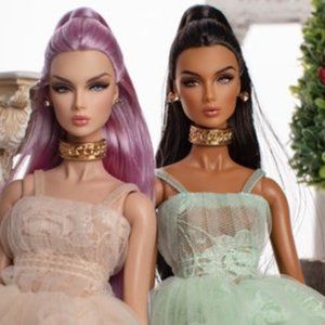 Alice dress for fashion royalty ,